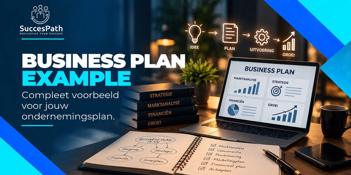 Business plan example: compleet voorbeeld voor jouw ondernemingsplan