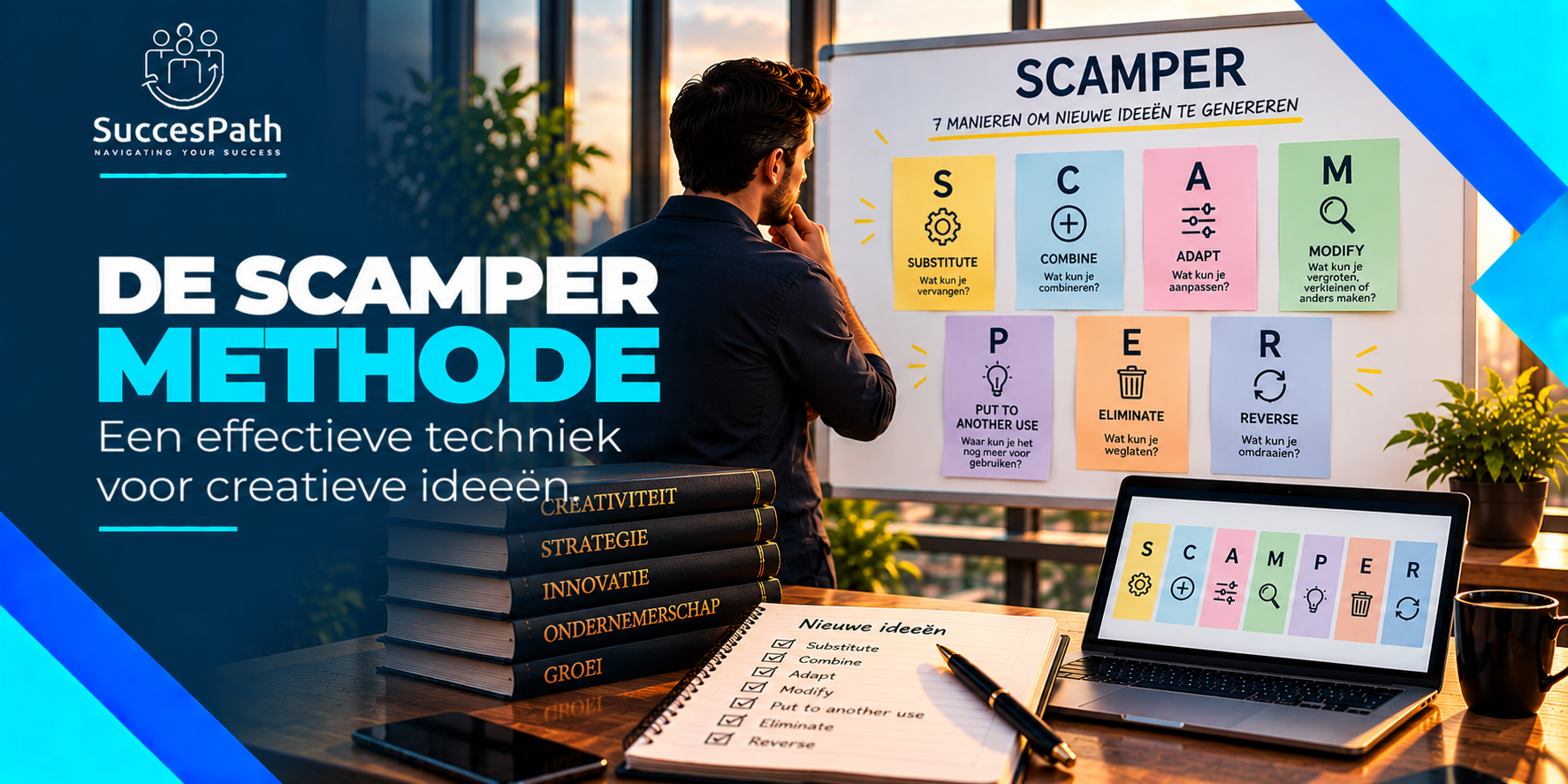 De scamper methode: een effectieve techniek voor creatieve ideeën