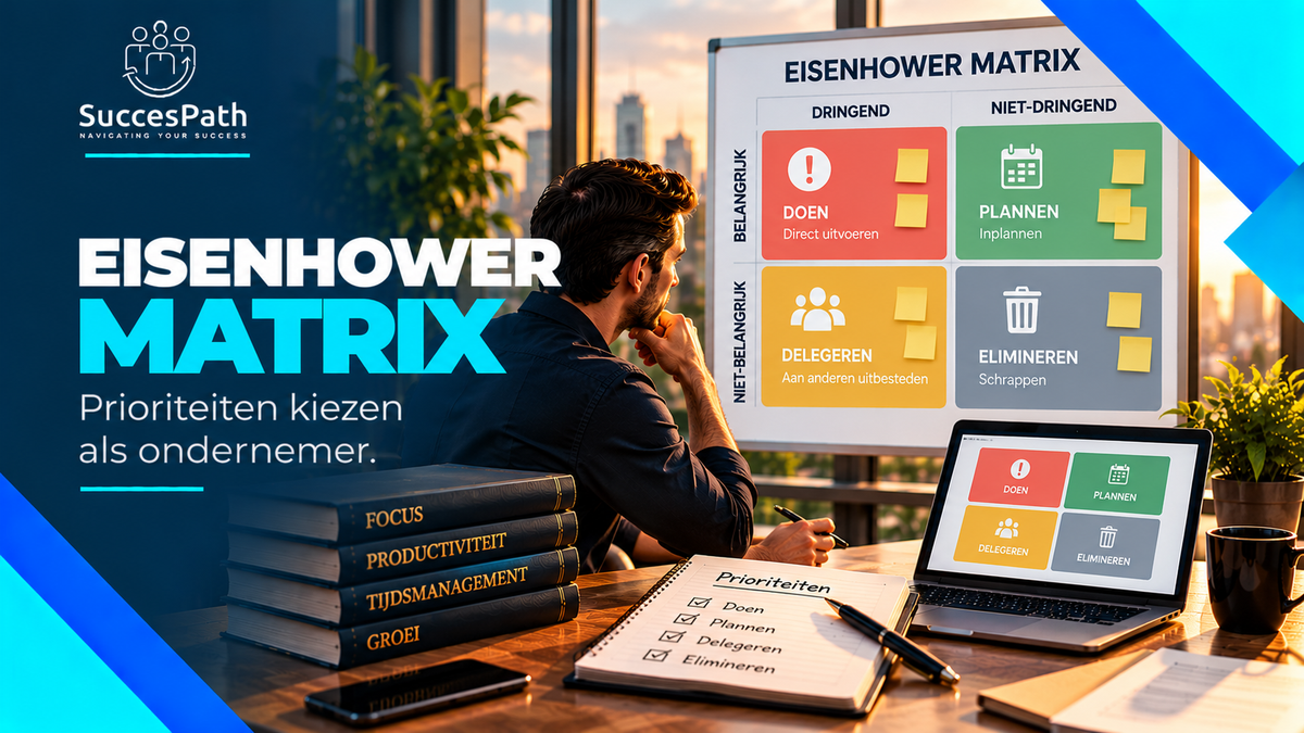 Eisenhower Matrix: prioriteiten kiezen als ondernemer