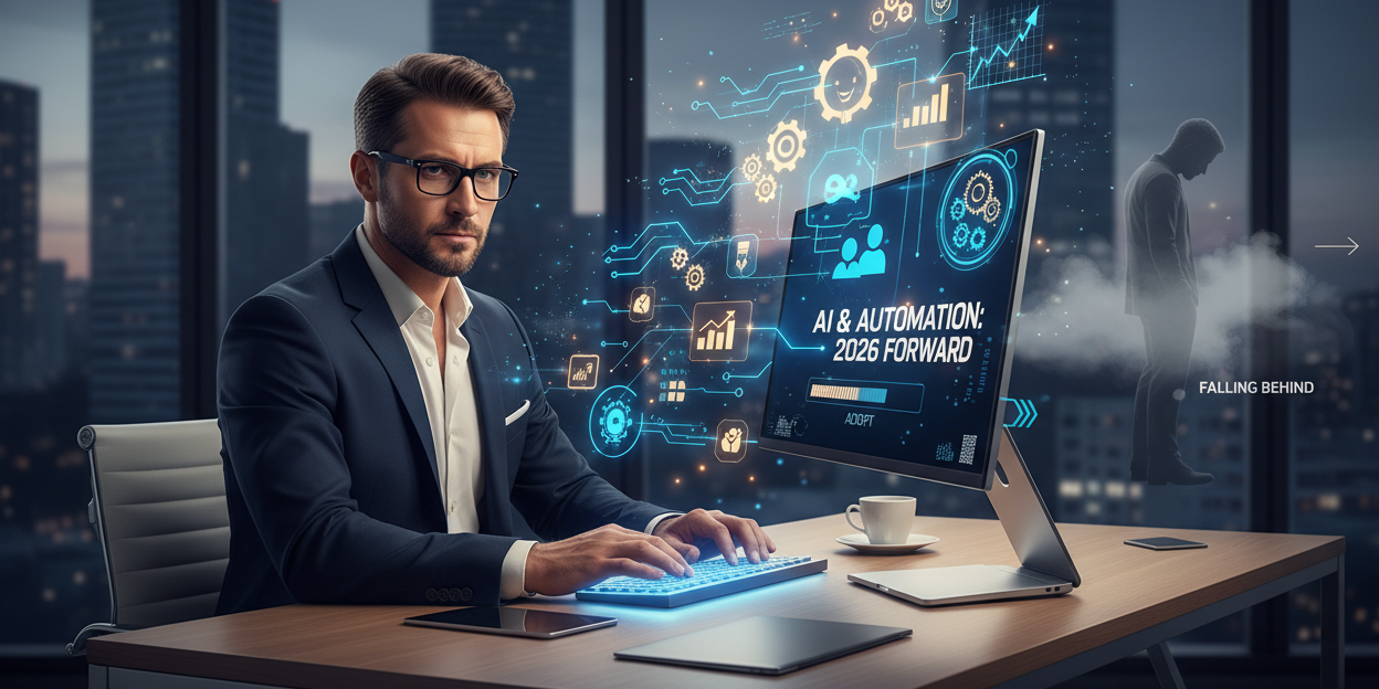 AI voor zelfstandigen in 2026: waarom ondernemers die nu niet automatiseren achterblijven